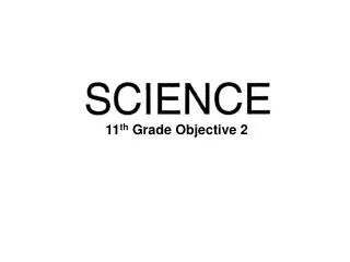 11 th Grade Objective 2