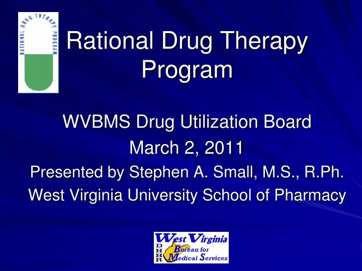 rational drug therapy program