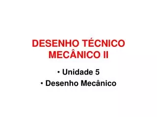 desenho t cnico mec nico ii
