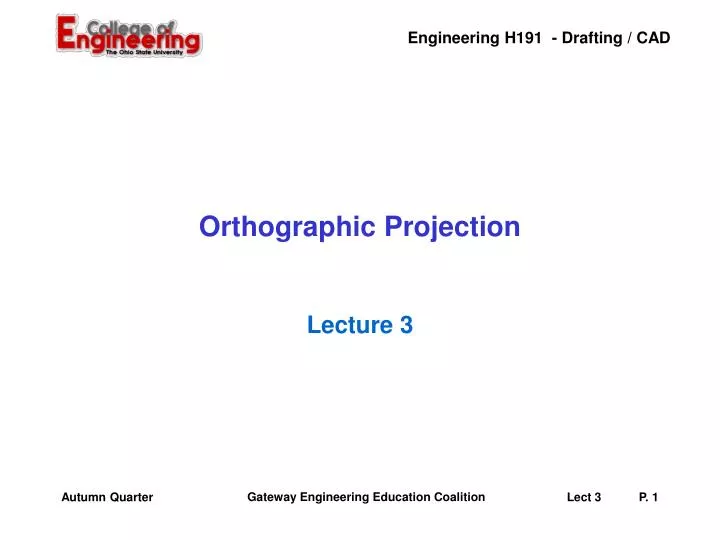 orthographic projection