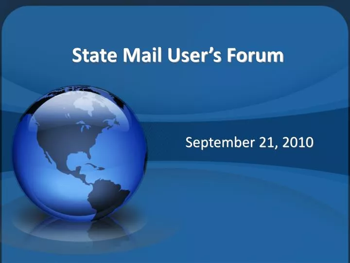 state mail user s forum
