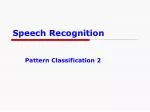 Speech Recognition - slide 1