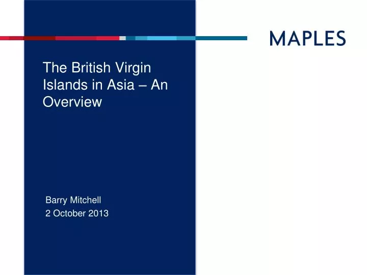 the british virgin islands in asia an overview