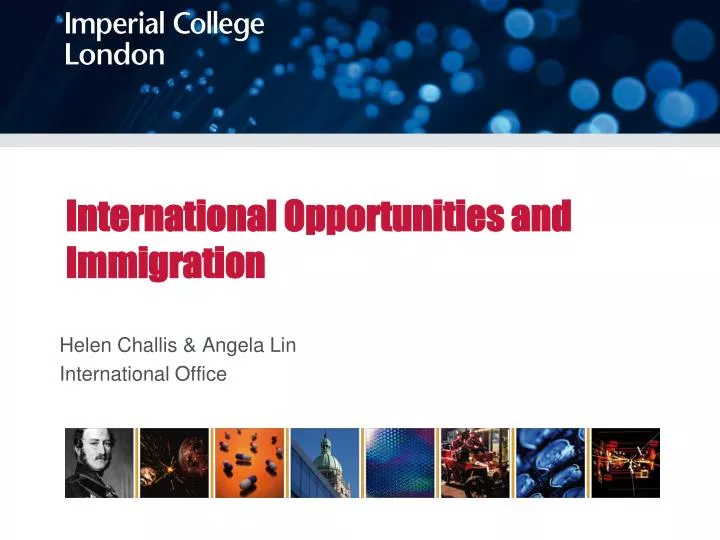 international opportunities and immigration