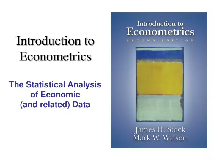 introduction to econometrics