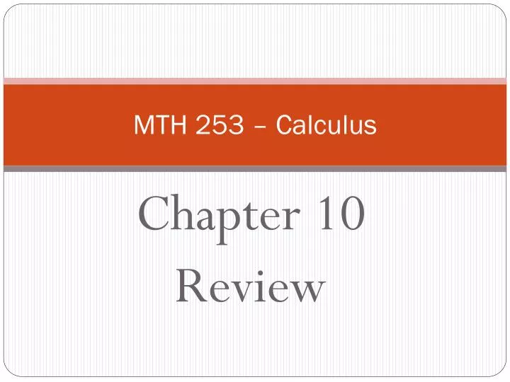 mth 253 calculus
