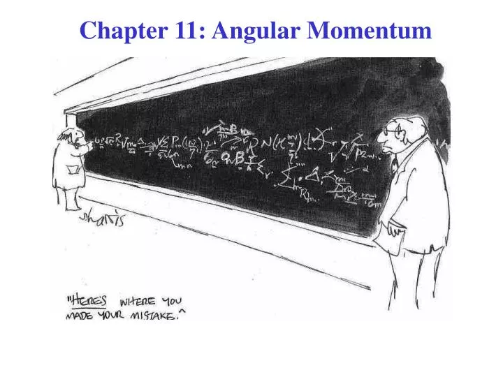 chapter 11 angular momentum