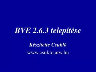 bve 2 6 3 telep t se