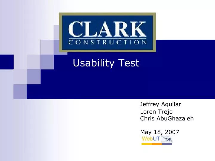 usability test