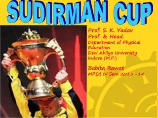 SUDIRMAN CUP