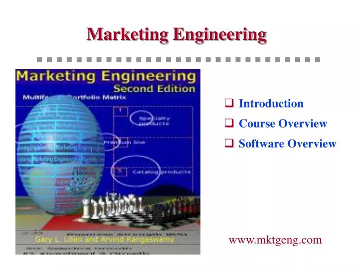 marketing engineering