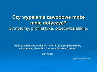 czy wypalenie zawodowe mo e mnie dotyczy symptomy profilaktyka przeciwdzia anie