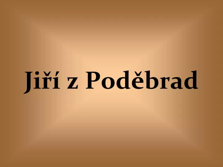 ji z pod brad