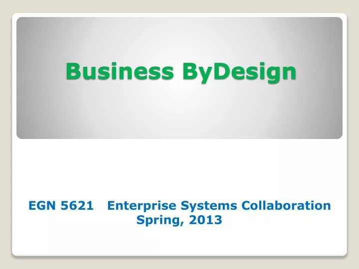 business bydesign