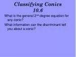 Understanding Conic Sections: General Second-Degree Equations and Discriminant Analysis - slide 1