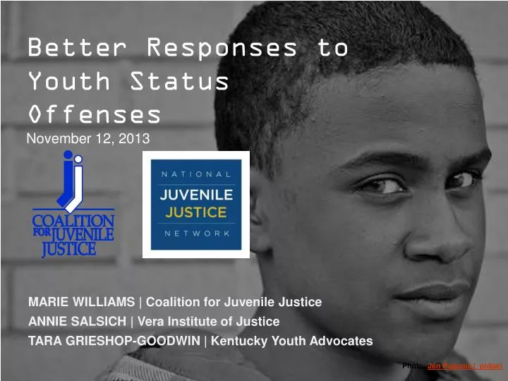 better responses to youth status offenses november 12 2013
