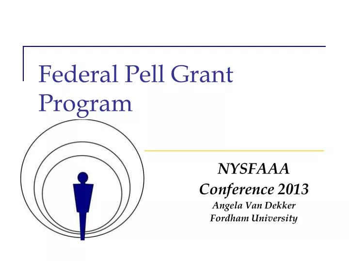 federal pell grant program