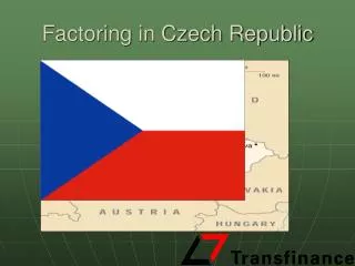 Factoring in Czech Republic