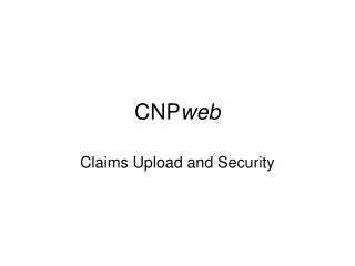 CNP web