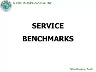 SERVICE BENCHMARKS