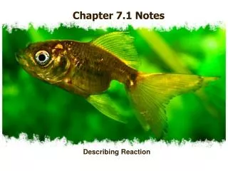 Chapter 7.1 Notes