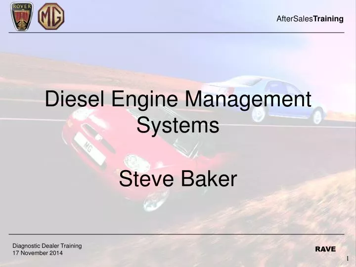 diesel engine management systems