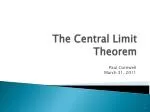 The Central Limit Theorem - slide 1