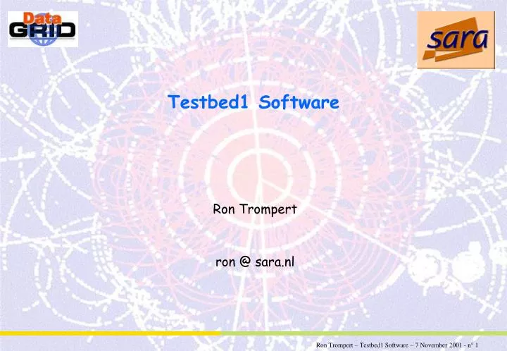testbed1 software