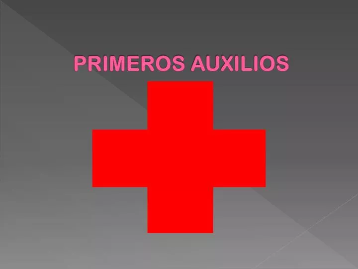 primeros auxilios