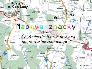 m a p o v e z n a c k y