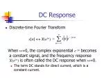 DC Response - slide 1
