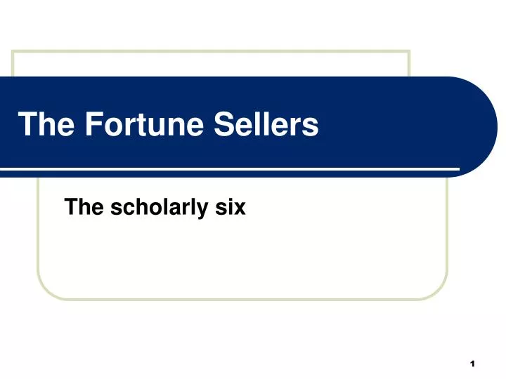 the fortune sellers