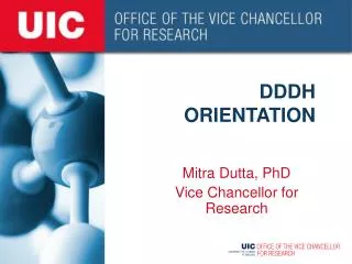 DDDH Orientation