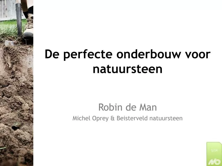 de perfecte onderbouw voor natuursteen