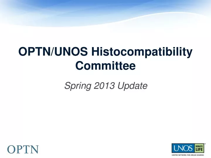 optn unos histocompatibility committee