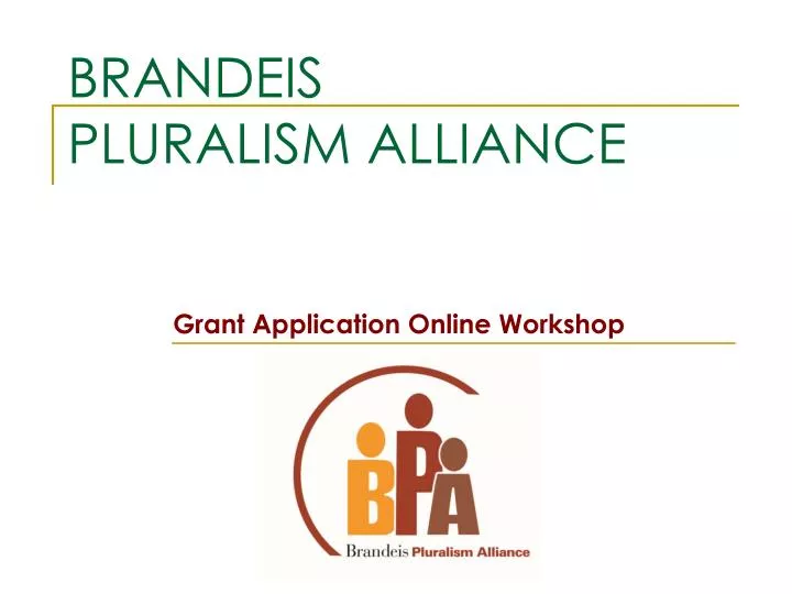 brandeis pluralism alliance