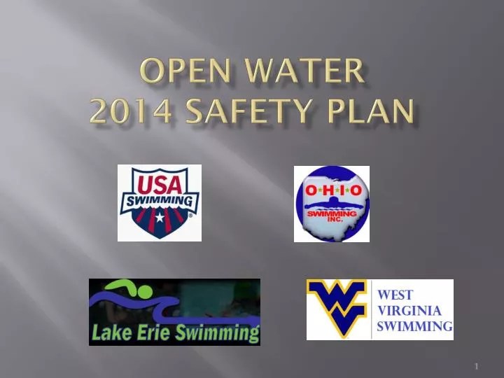 open water 2014 safety plan