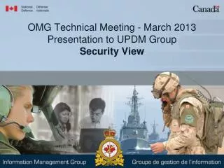 OMG Technical Meeting - March 2013 Presentation to UPDM Group Security View