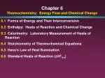 PPT - Chapter 17 Energy And Chemical Change PowerPoint Presentation ...