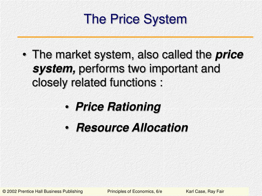 PPT - The Price System PowerPoint Presentation, free download - ID:6735961