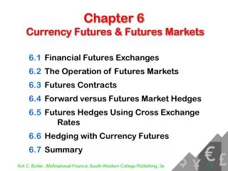 Chapter 6 Currency Futures &amp; Futures Markets