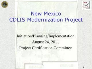 New Mexico CDLIS Modernization Project
