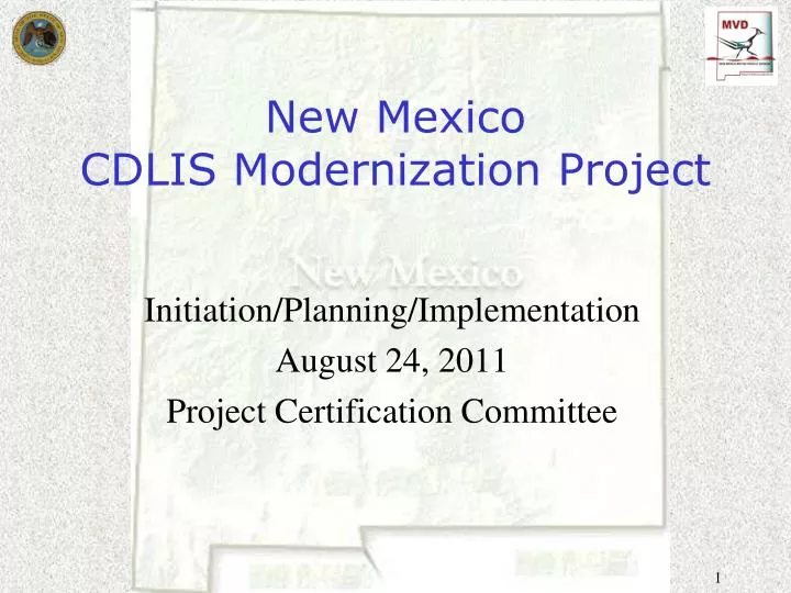 new mexico cdlis modernization project
