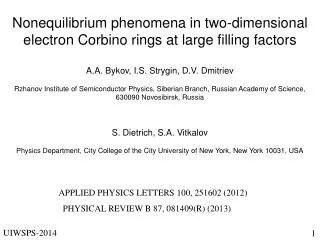 Nonequilibrium phenomena in two-dimensional electron Corbino rings at large filling factors