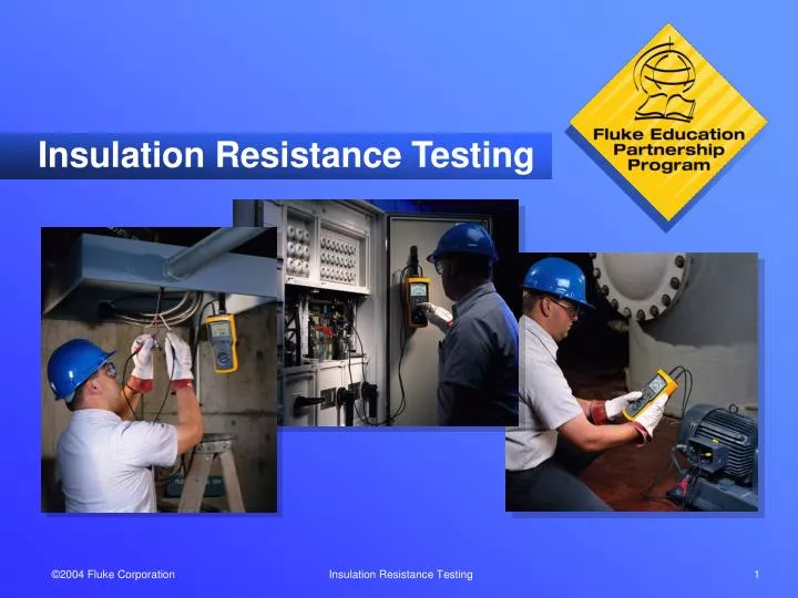 Ppt Insulation Resistance Testing Powerpoint Presentation Free