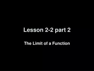 Lesson 2-2 part 2