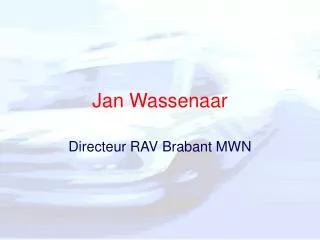 jan wassenaar