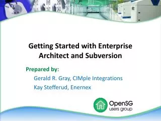 Getting Started with Enterprise Architect and Subversion