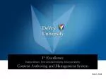 ### 
Enhancing Course Content Delivery at DeVry University: Meeting the Challenge of Quality and Scale

### - slide 1