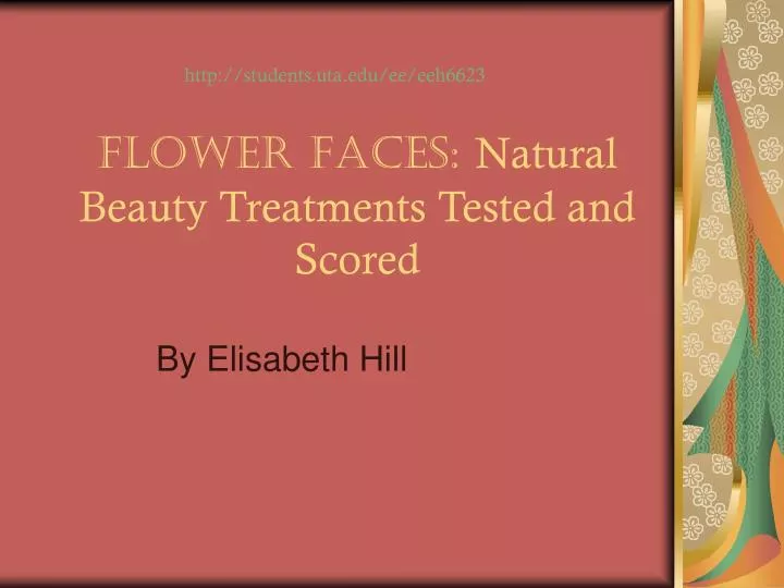 flower faces natural beauty treatments tested and scored